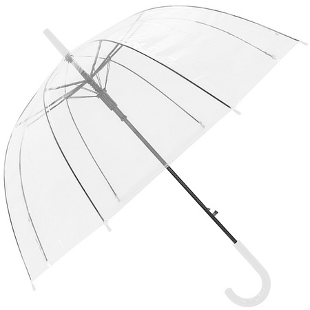 Parapluie de mariage transparent pour les séances de mariage grand