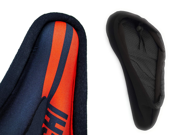 Shock-absorbing gel pad for bicycle saddle 3d cover profiled