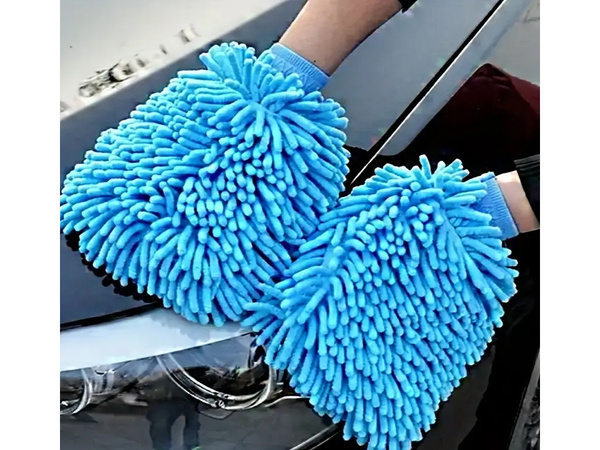 Gant en microfibre pour le nettoyage de la station de lavage à la main