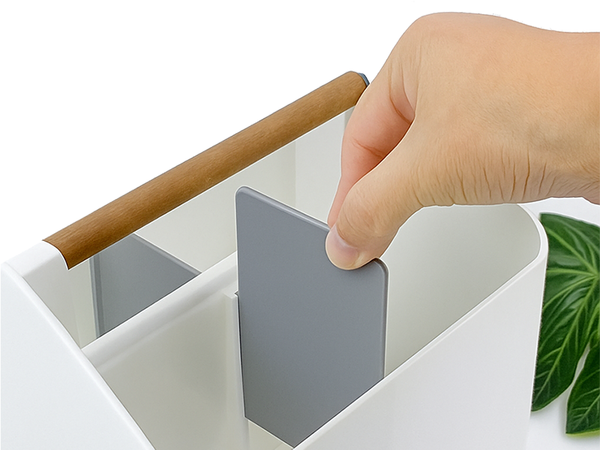 Desk organiser tray for small items for the bathroom for cosmetics