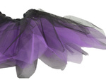 Costume d'halloween jupe chauve-souris bandeau noir et violet