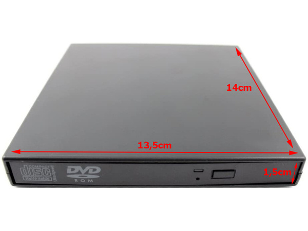 Externí usb rekordér cd-r/dvd-rom/rw mechanika