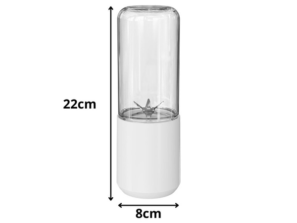Bezdrátový mixér s USB portem, mini mixér na smoothie, 150 W
