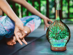 Umidificator de aer aromaterapie aromă difuzor noapte lumina rgb 3d