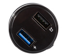 Chargeur fm transmitter mp3 bluetooth 2x usb audio car charger