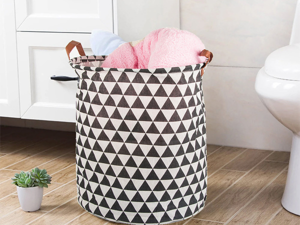 Skalbinių krepšys, sulankstomas žaislų krepšys didelis xl