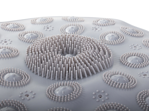 Tapis de douche antidérapant masseur de pieds