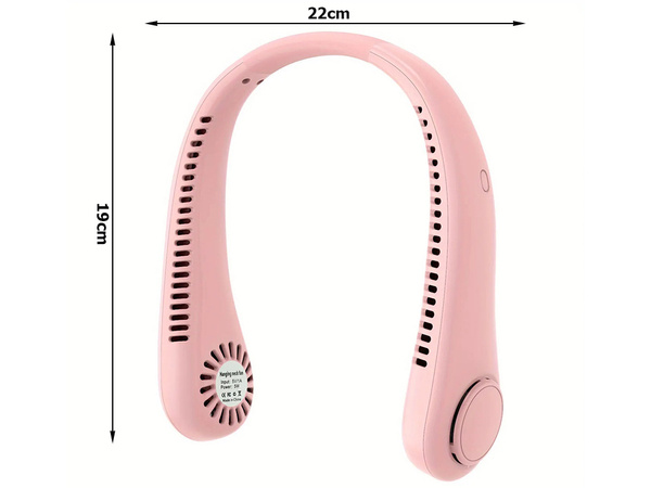 Ventilator gât ventilator portabil aer conditionat wireless baterie reîncărcabilă