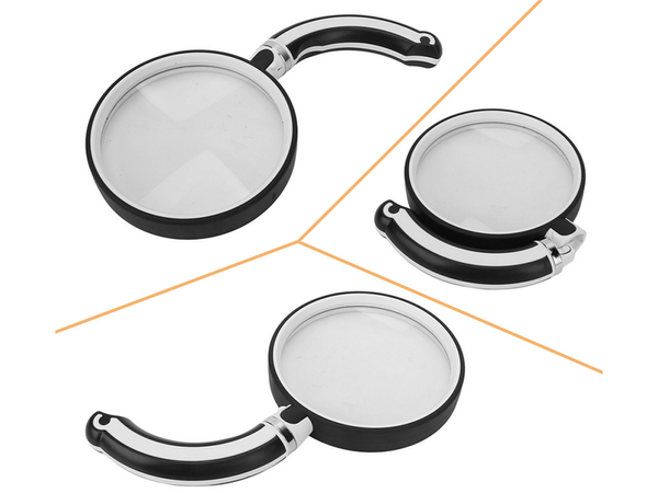 Classic lump 90mm folding glass