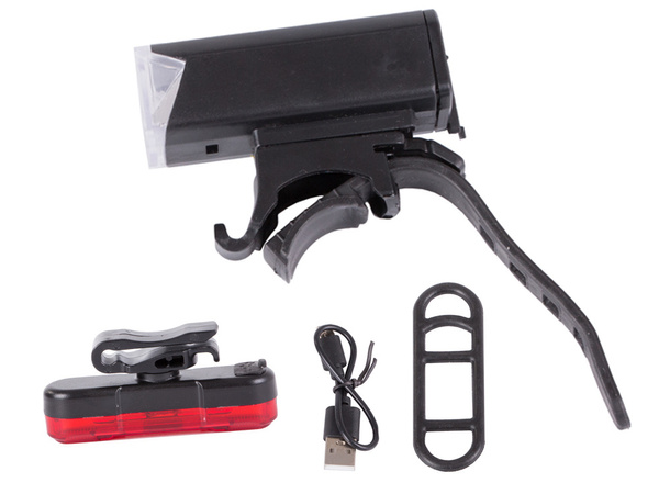 Lumina biciclete față spate a condus kit biciclete usb