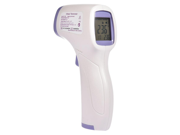 Thermomètre médical infrarouge sans contact 2 en 1