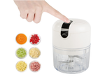 Electric vegetable chopper for herbs