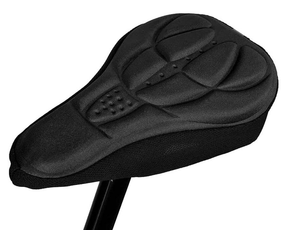 Bicycle saddle cover gel foam