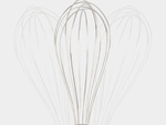3-in-1-multifunktionsgerät mit schneidevorrichtung, schneebesen und handmixer, 30 w