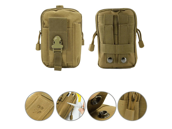 Военная тактическая сумка на пояс molle