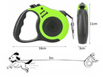 Automatikus lanyard kutyák kutyák keresztünk blokkolása erős, keverenyes tekercs 5m 15kg