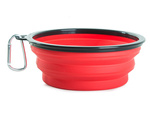 Bolsa plegable de silicona para perros de viaje 800ml