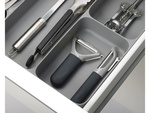 Kitchen organiser for cutlery drawer container
