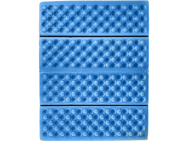 Foam folding hiking mat thermal seating carimata in the mountains