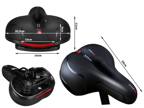 Fahrradsattel sportsattel weich bequem