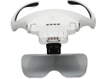 Linterna frontal lupa con 4 leds linterna frontal de precisión 3.5 profesional