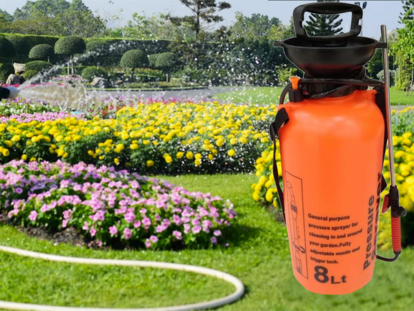 Pulverizator de presiune pentru grădină pulverizator manual cu lance lungă 8l curea