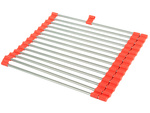 Roll-up oven sink drainer