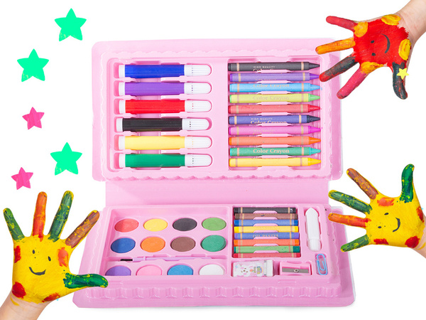 Artist's set for painting in box 42 pcs