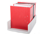 Document organiser binders office shelf