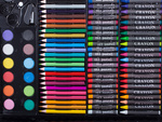 Artist's set for painting in case 150 pcs