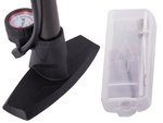 Floor standing pump with pressure gauge foot pump car pump bicycle pump tips