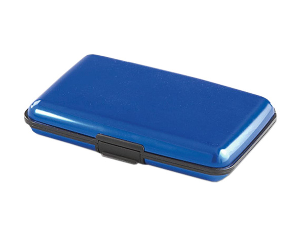 Porte-cartes documents aluminium portefeuille