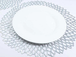 Covoraș de masă de bucătărie rotund covoraș de masă decorativ openwork