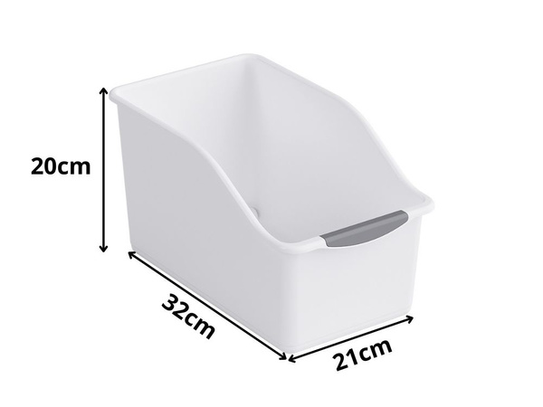 Container de plastic pentru organizarea bucătăriei pentru dulapul de produse chimice bucătărie baie