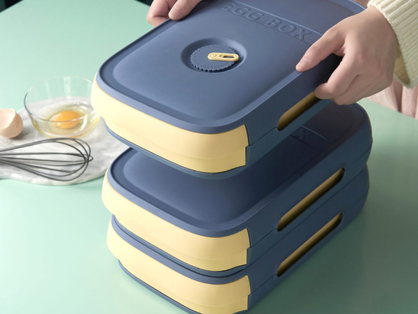 Egg box fridge organiser box egg drawer box