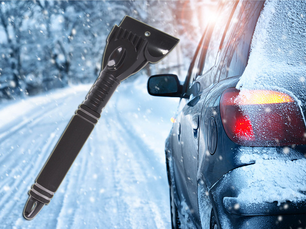 Auto-windschutzscheibenschaber eis eis frost auto schnee