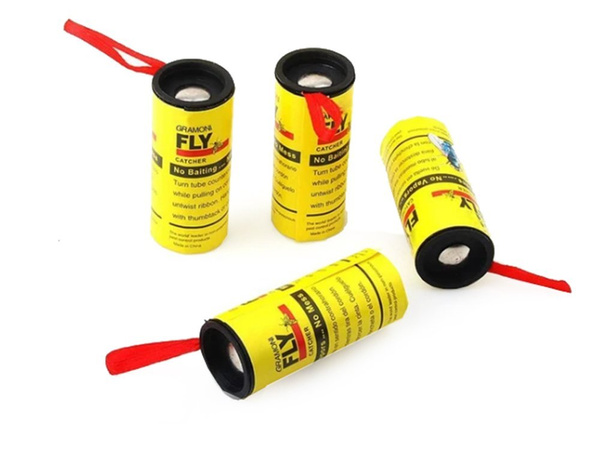 Capcană pentru muște lipici capcană pentru insecte rola 4 buc.