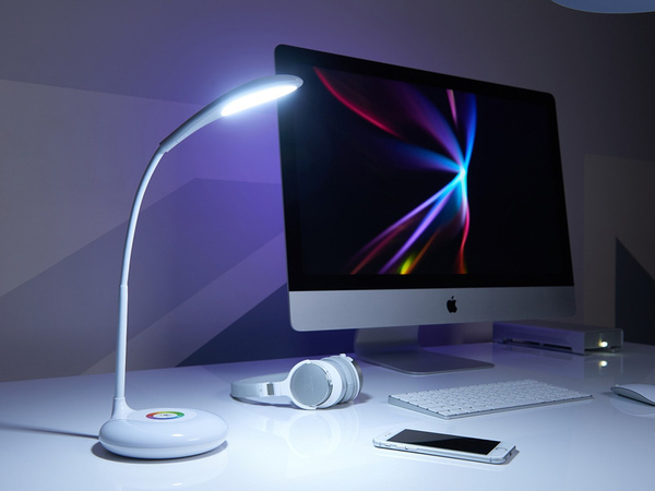 Lampă de birou led rgb 256 culori