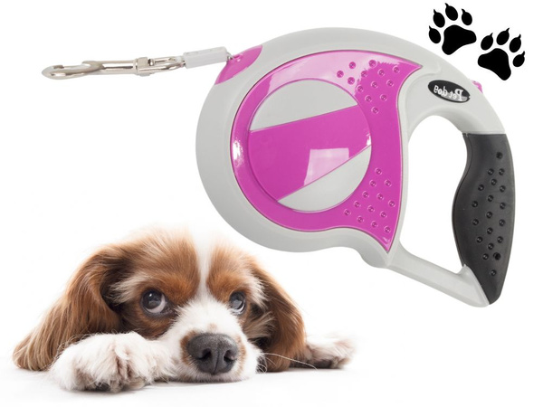 Automatische leine 5m stark für hund bis 20kg mit schloss stark lang