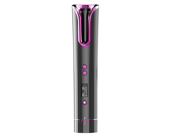 Rizador de pelo rotativo lcd automático