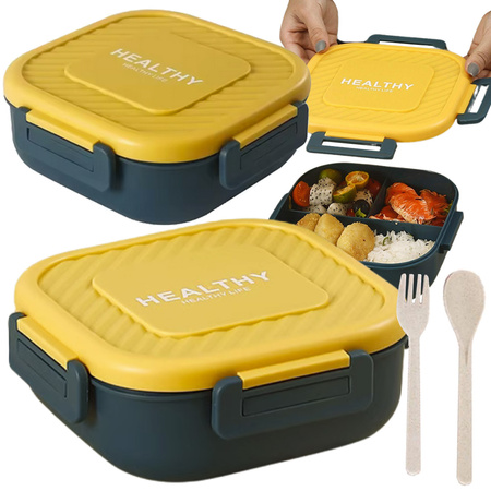 RAŇAJKOVÁ DÓZA 1,3L HXD6605 ZELENÁ (64) GAB_A