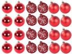 Christmas tree tops 6/4/3 cm kit 100 pieces