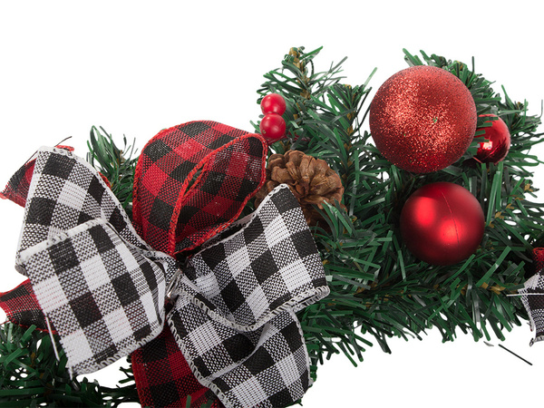 Guirnalda decorativa navideña decoración de pared decoración de puertas adornos navideños