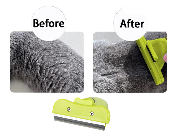 Brush pet trimmer for dog cat horse hair stainless steel