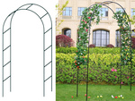 Garden pergola flower support for climbing plants arch for roses ivy metal