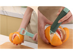 Vertical scraper for vegetables and fruit multifunctional steel scraper