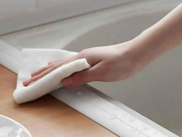 Cinta de sellar blanca para paredes de baño y fregaderos 3m pvc fuerte adhesivo