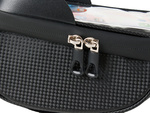 Wasserdichte gepäckträgertasche telefonhalter