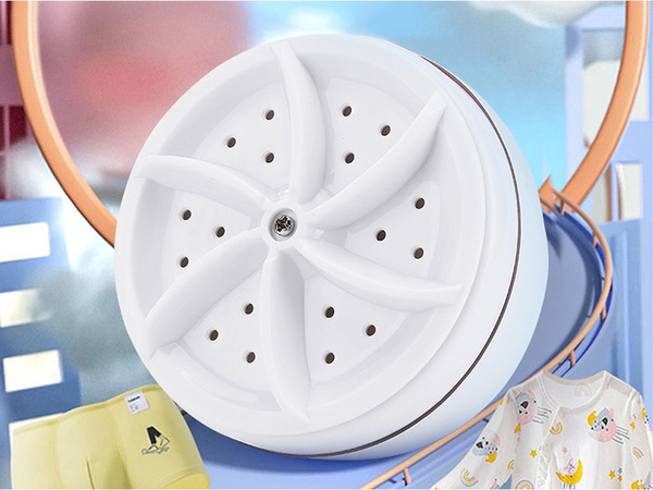 Přenosná mini cestovní pračka rotační pračka