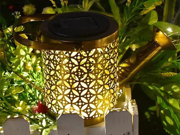 SOLAR-LED-DEKORATIONSLANTERNE GARTENSCHLANGE GIRLANDE Dämmerungssensor